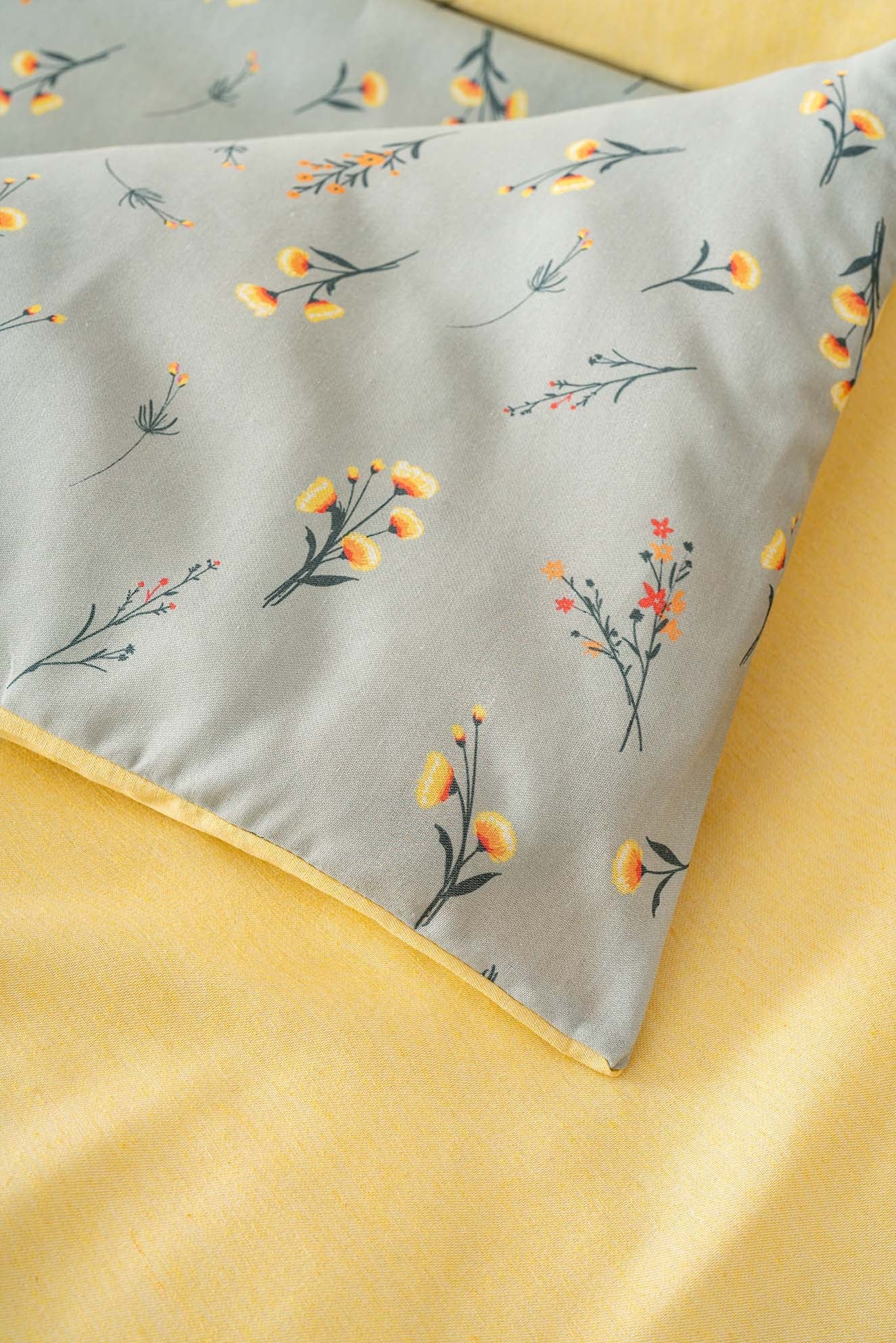 Sabrina Polycotton Double Size Duvet Cover Set, Zipper, 200×215 cm, 3-Piece