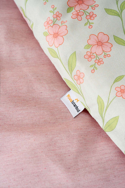 Sara Polycotton Double Size Duvet Cover Set, Zipper, 200×215 cm, 3-Piece