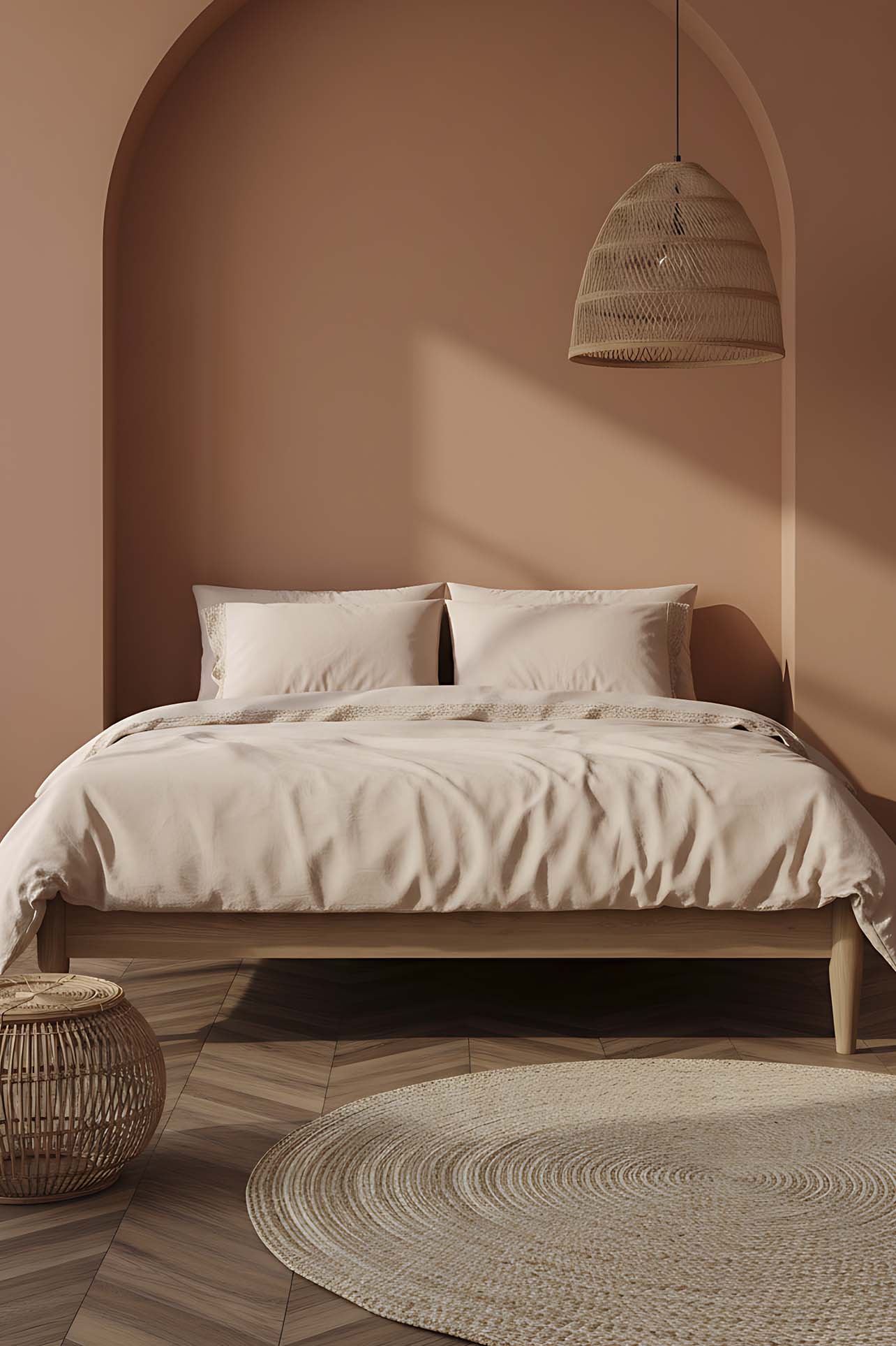Maddox Dark Ballet Double Size 100% Cotton 6-Piece Duvet Cover Set - Elegant Trousseau Collection